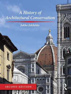 cover image of A History of Architectural Conservation